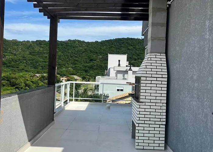 Cobertura Vista Livre Com Tres Suites A 400M Da Praia , Area Nobre Dos Ingleses Norte - Gaivotas